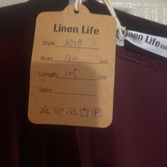 Women's Long-Sleeve Stretch-Velvet Dress - Picture 3 of 3